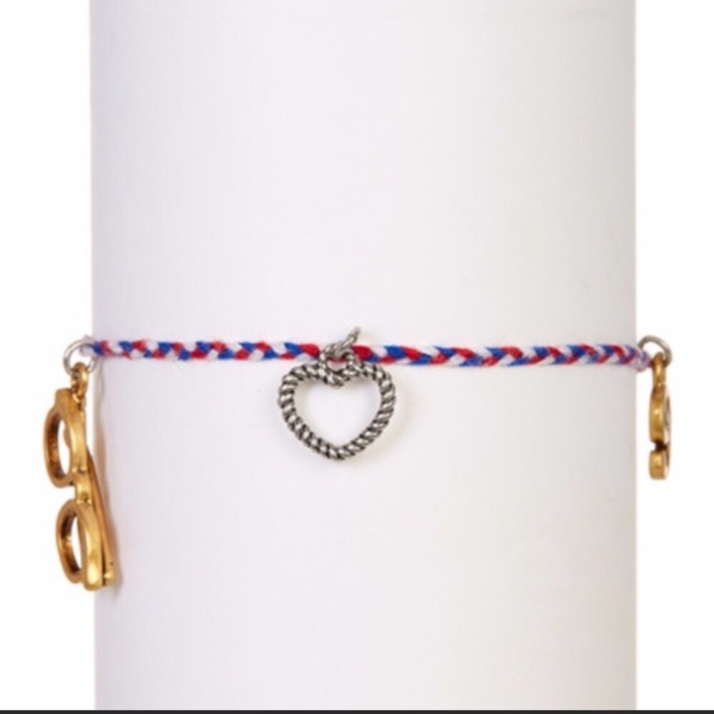 Marc Jacobs Glasses Friendship Bracelet in Pouch